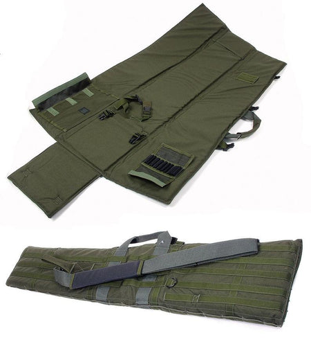 Blackhawk! Stalker Drag Mat Olive 50.5" Shooting Mat Rifle Drag Bag