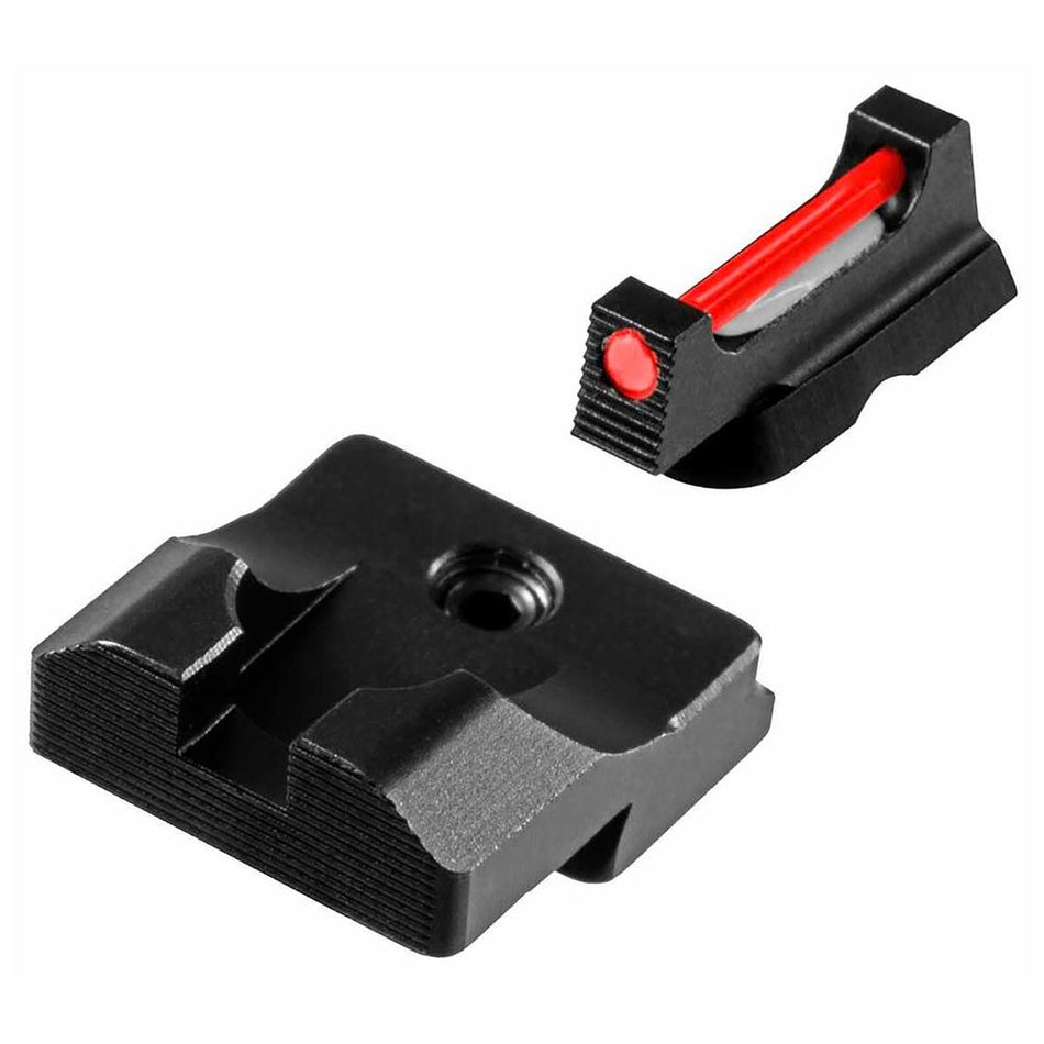 Truglo Fiber Optic Pro Sig X5 Sight Set with Red Front and Black Back