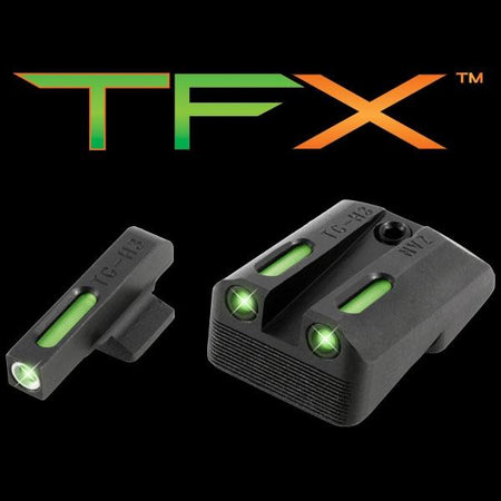 Truglo TFX Novak LoMount Tritium/Fiber-Optic Day and Night Sights