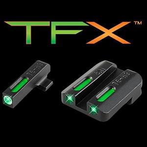 Truglo TFX Green Tritium/Fiber-Optic Night Sights for Steyr Mannlicher M-A1 Series