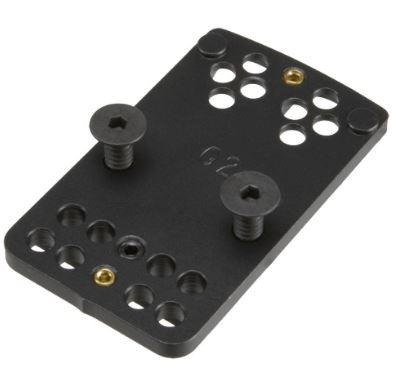 TruGlo Red Dot Adapter Mount for M&P Pistol Slide TG Vortex Docter