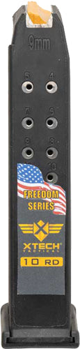 XTech Tactical Glock 17 9mm 10-Rd Freedom Series Mag Single