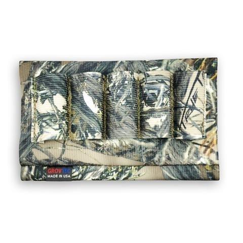 Grovtec Shotgun Stock Shell Carrier Open Style TrueTimber Camo Finish