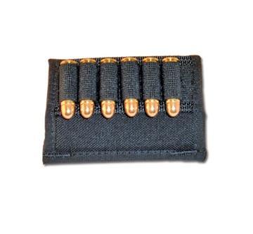 GrovTec Elastic 6-Loop Handgun Cartridge Slide for Belts up to 2.25 Inch