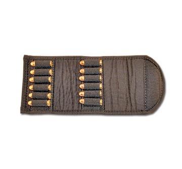 GrovTec Handgun Folding Cartridge Holder 12 Loops Liftable Flap Belt Pouch