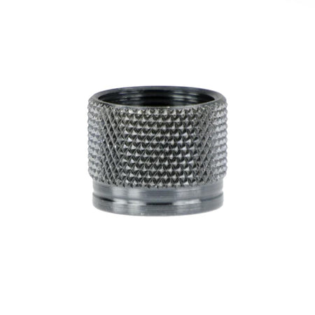 Grovtec Black-Oxide Steel Muzzle Thread Protector 1/2-28 for Pencil Barrels
