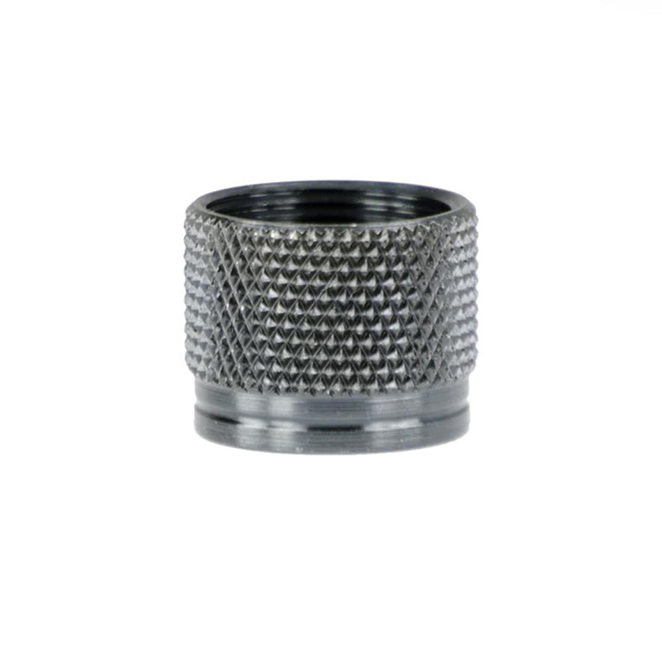 Grovtec Black-Oxide Steel Muzzle Thread Protector 1/2-28 for Pencil Barrels