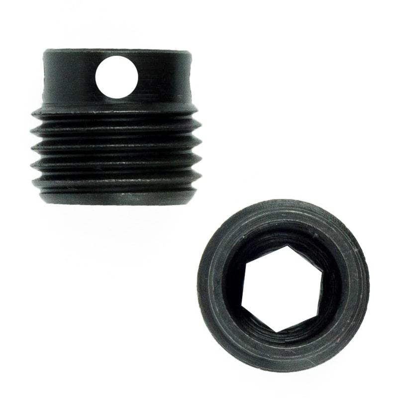 GrovTec Stainless Non-Rotating Push Button Swivel Base 2-Count for GT Swivels
