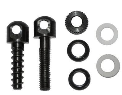 GrovTec Sling Swivel Wood Screw Studs 3/4" 48 Piece Bulk Pack