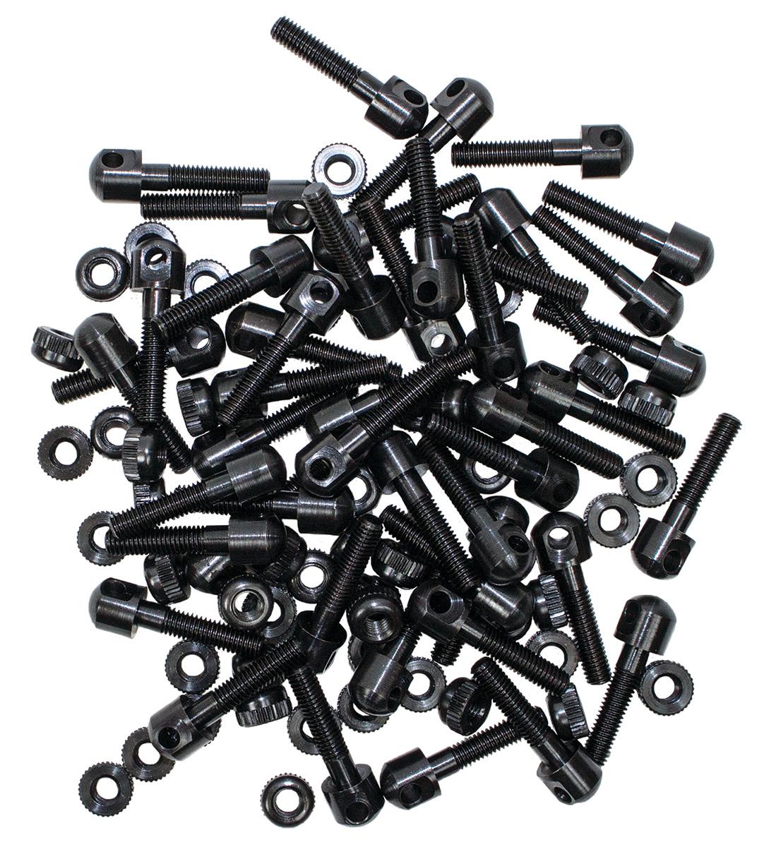 GrovTec 48-Count 7/8" Machine Screw Swivel Studs and Nuts