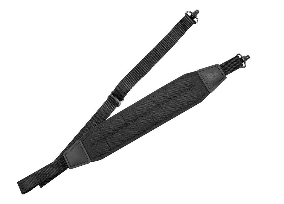 Grovtec MOLLE Integrated Padded Sling Black with Sewn-In Push Button Swivels