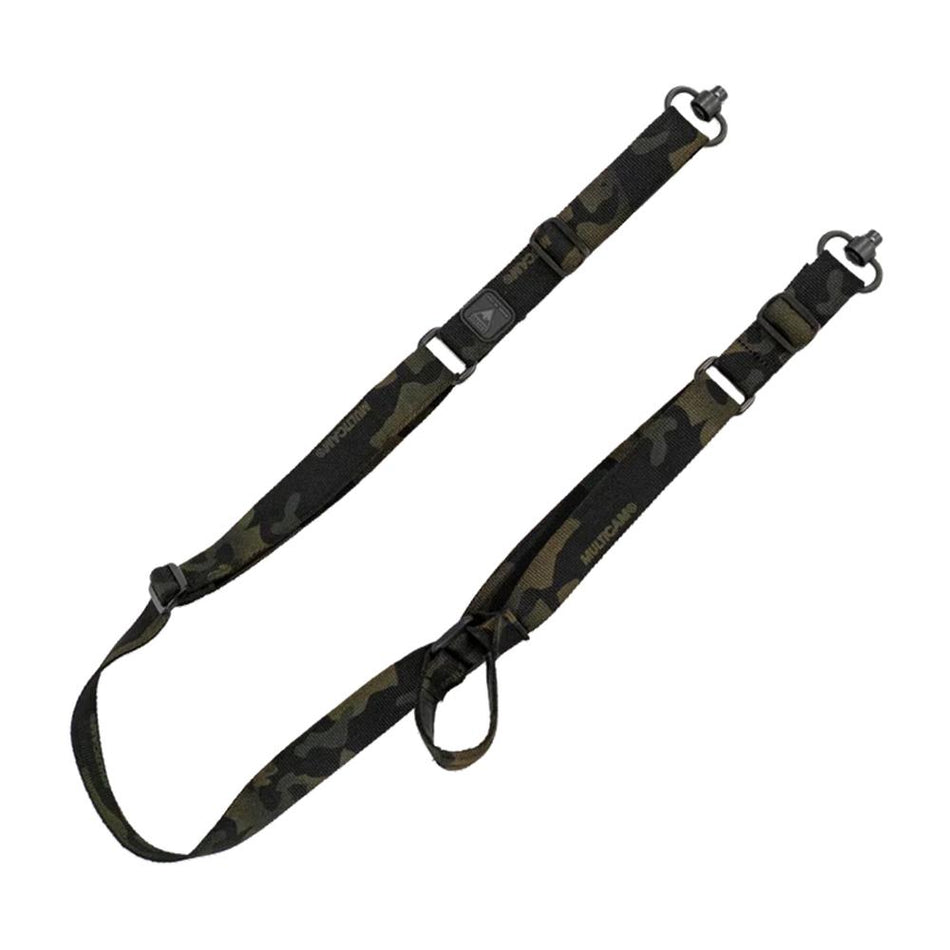 GrovTec Sabre Quick Slide 2-Point Sling, Matte Finish, Multicam Black, Push Button Swivels GTSL137