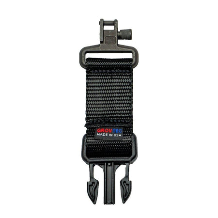 GrovTec Black Mil-Force Swivel Buckle Accessory