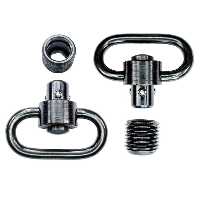 1-1/4 Inch Push Button Swivel and Base Set Heavy Duty