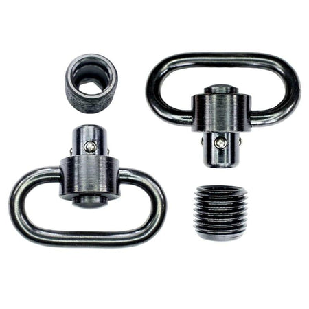 1-1/4 Inch Push Button Swivel and Base Set Heavy Duty