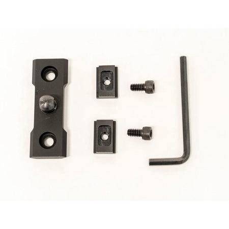 Grovtec T-Nut Stud Adaptor for Anschutz Rail Picatinny Bipod Mount Black