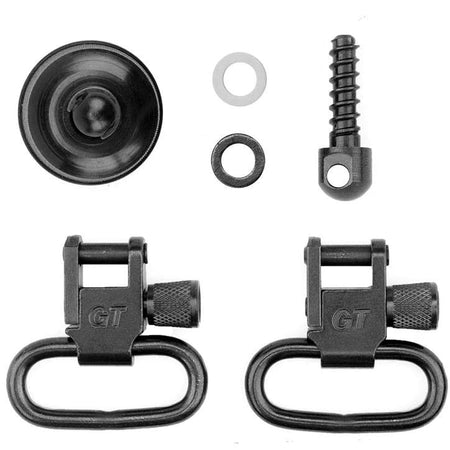 Grovtec Black Locking Swivel Set for Remington 870 Express 12 ga Shotgun