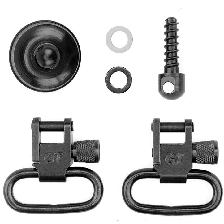 Grovtec Black Locking Swivel Set for Remington 870 Express 12 ga Shotgun