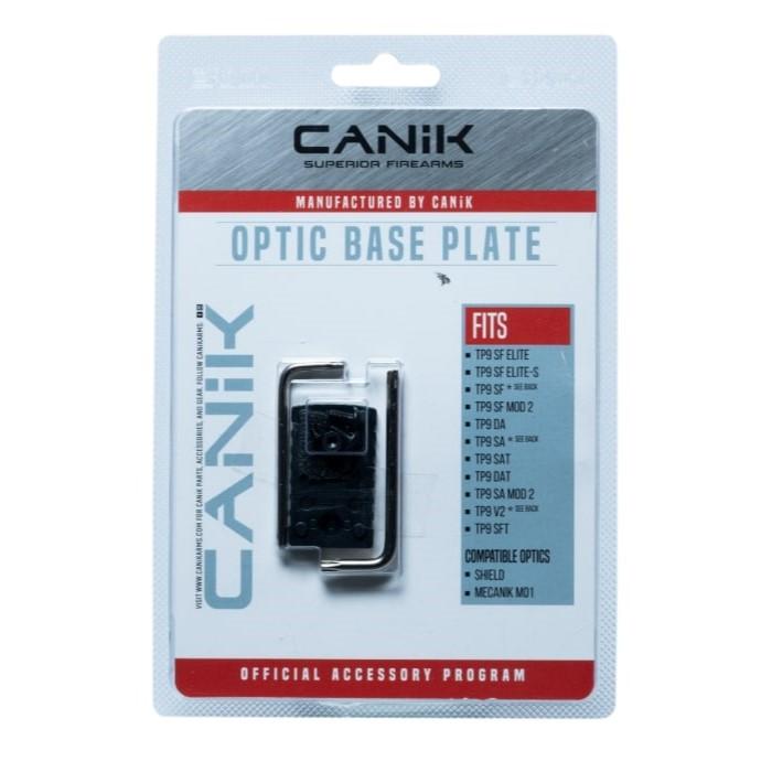 Canik Black Optic Base Plate (Type A) Compatible with Non Optic Ready Models