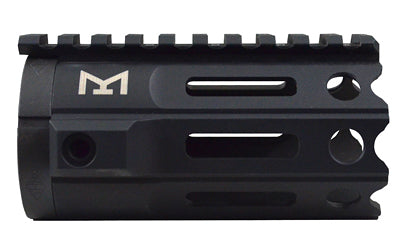 YHM MR7 Mini M-LOK Handguard, Free-Float AR-15, 6061-T6 Aluminum, Anodized Black YHM-5332