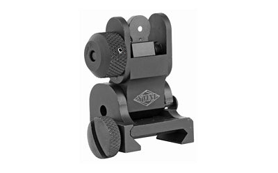 Yankee Hill Machine Picatinny Flip Rear Sight, 1/2 MOA, M16/M4 Co-Witness Compatible, Black YHM-9680