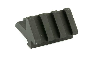 Yankee Hill Machine Co Picatinny 3 Slot 45 Degree Angle Accessory Mount, 1 3/16 In, Anodized Black YHM-9690A