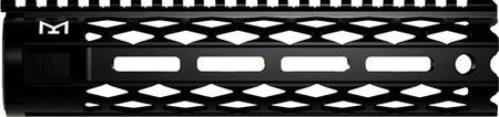 YHM AR-15 Mid-Length Black Diamond M-LOK Forearm