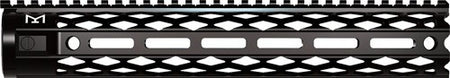 YHM AR-15 Rifle-Length Black Diamond M-LOK Forearm
