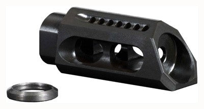 YHM Slant Muzzle Brake/Comp 1/2x36 Thread for 6.8/7.62/9mm