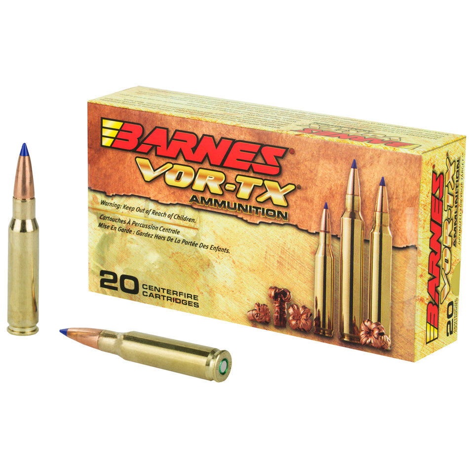 Barnes VOR-TX Tipped TSX Boat Tail 150 Grain .308 Win / 7.62x51mm 2820 fps