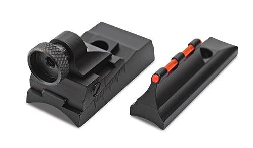 Traditions Williams Alloy Fiber Optic Peep Sight for Non-Tapered Barrel Models