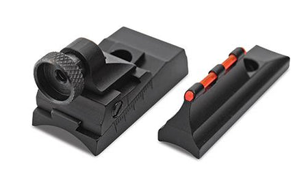 Traditions Williams Alloy Fiber Optic Peep Sight for Non-Tapered Barrel Models