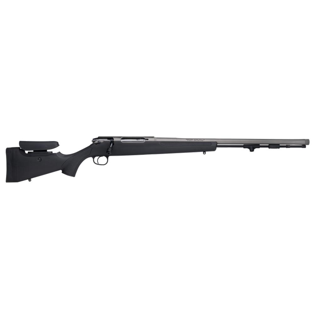 Traditions NitroBolt .50 Cal Muzzleloader Bolt Action Rifle with 24" Chromoly Barrel Black Tungsten