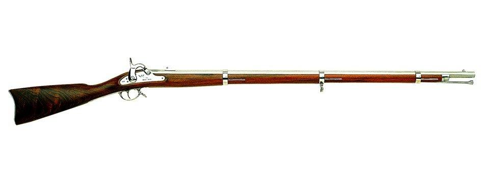Traditions Build-It-Yourself 1861 Springfield Musket Kit .58 Cal 40" Rifled Barrel