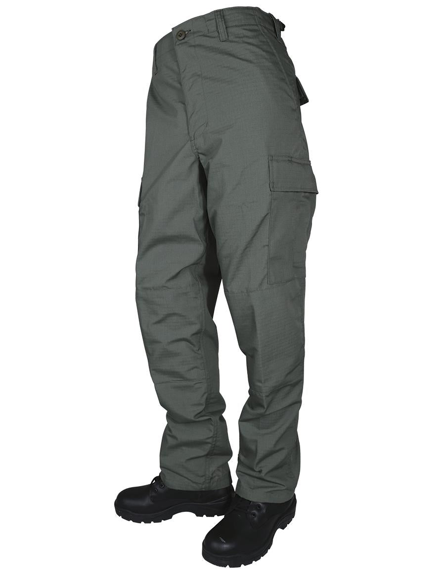 Tru-Spec BDU Pants 65/35 Polyester Cotton Olive Drab Medium Zip Fly