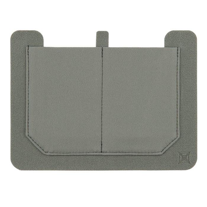 Vertx Large Grey Stretch Mesh Pocket Organizer - Customizable Loop Panel Storage