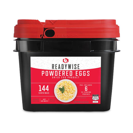 Readywise Emergency Powdered Whole Eggs Bucket 144 Servings