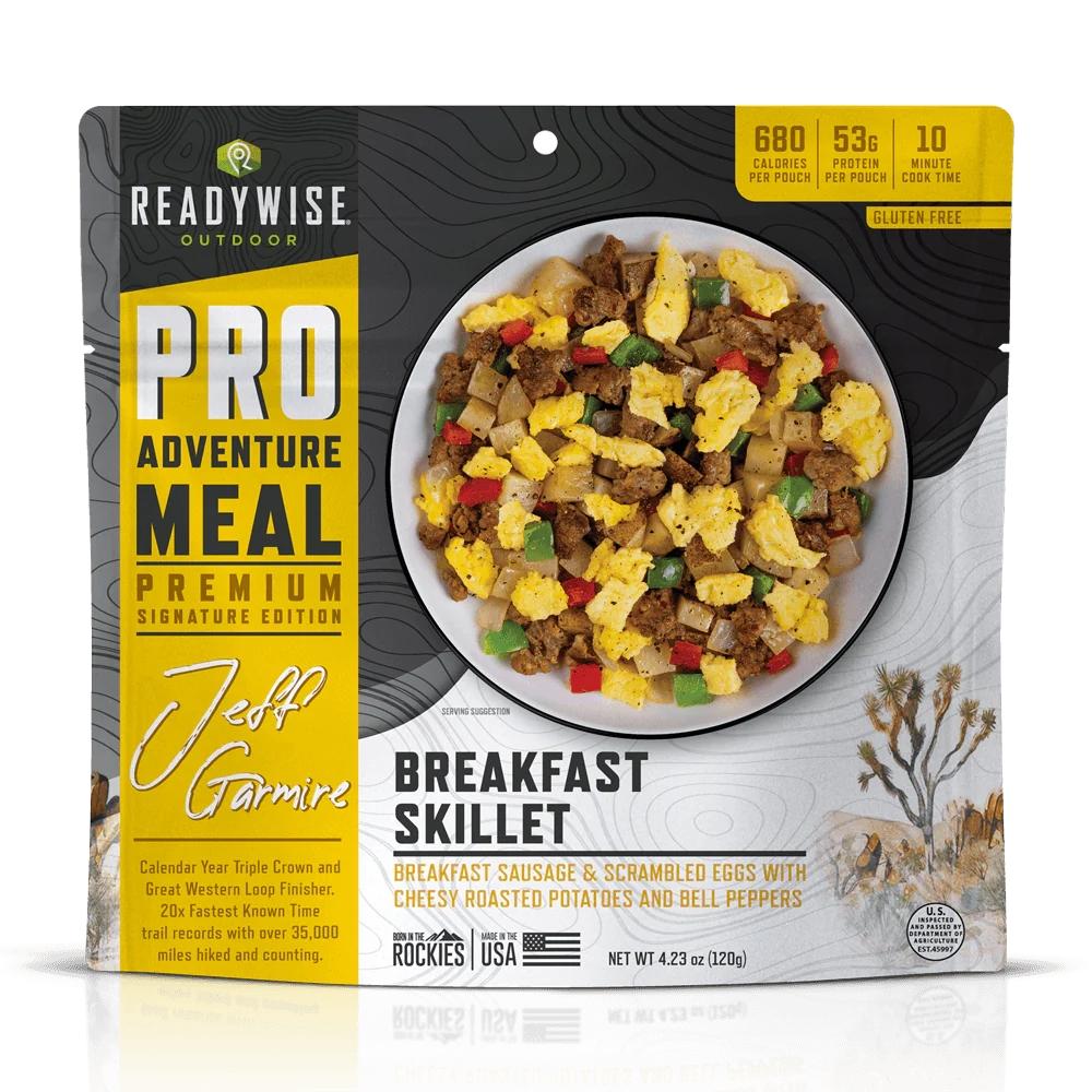 ReadyWise Outdoor Pro Breakfast Skillet Freeze-Dried Meal Single Pouch