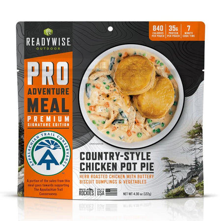 ReadyWise Chicken Pot Pie Outdoor Adventure Meal Single Serving Pack