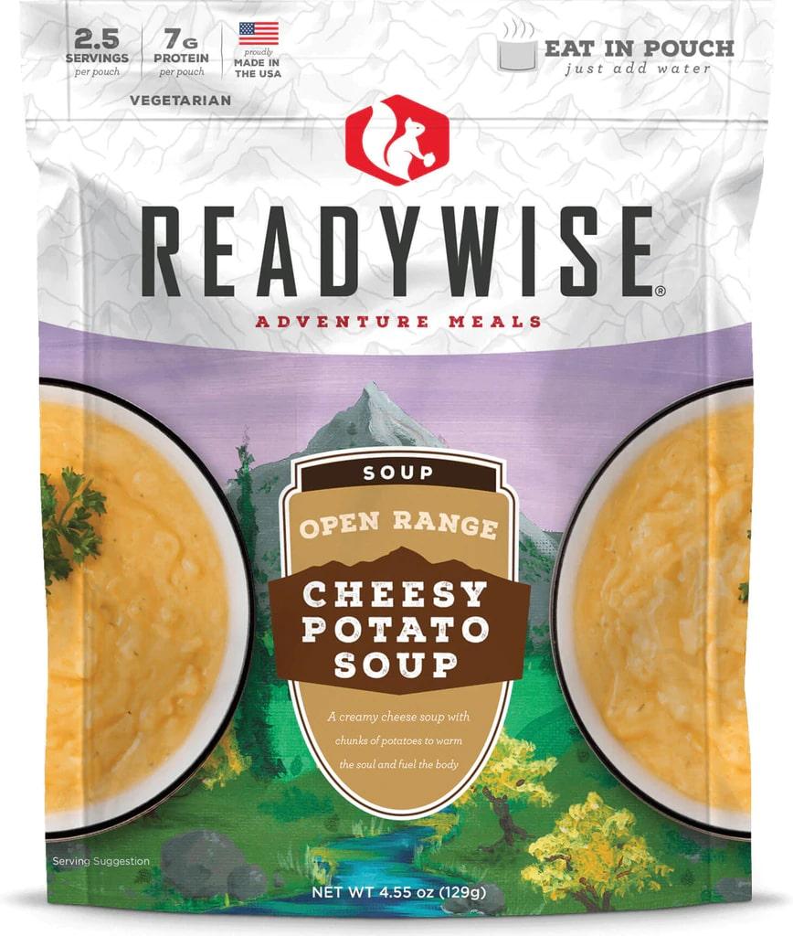 Readywise Open Range Cheesy Potato Soup Single Serve 4.55 oz