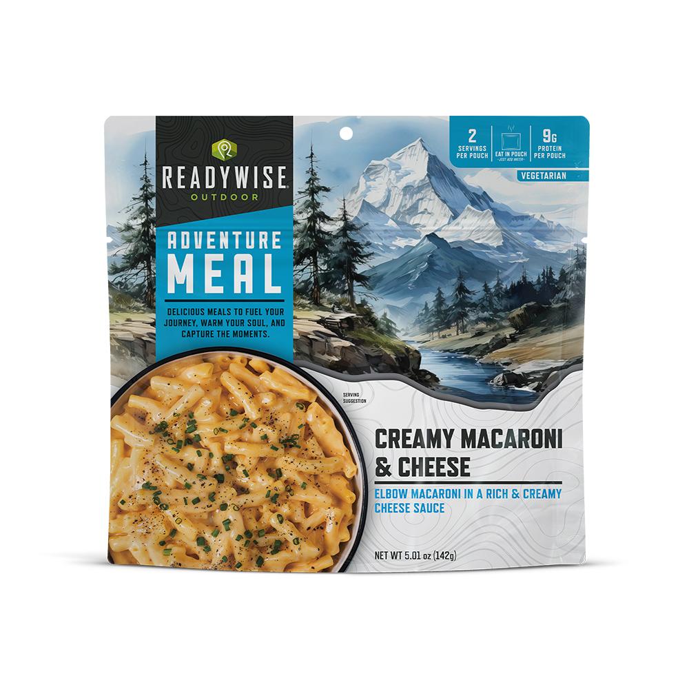 Readywise Portable Mac & Cheese Survival Food Pouches 6 Count