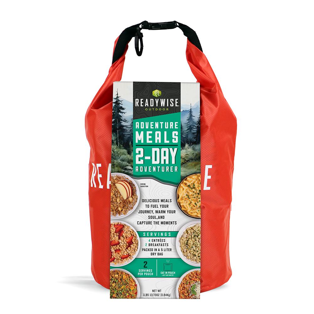 ReadyWise Adventure Kit 2 Day Supply with 5-Liter Dry Bag