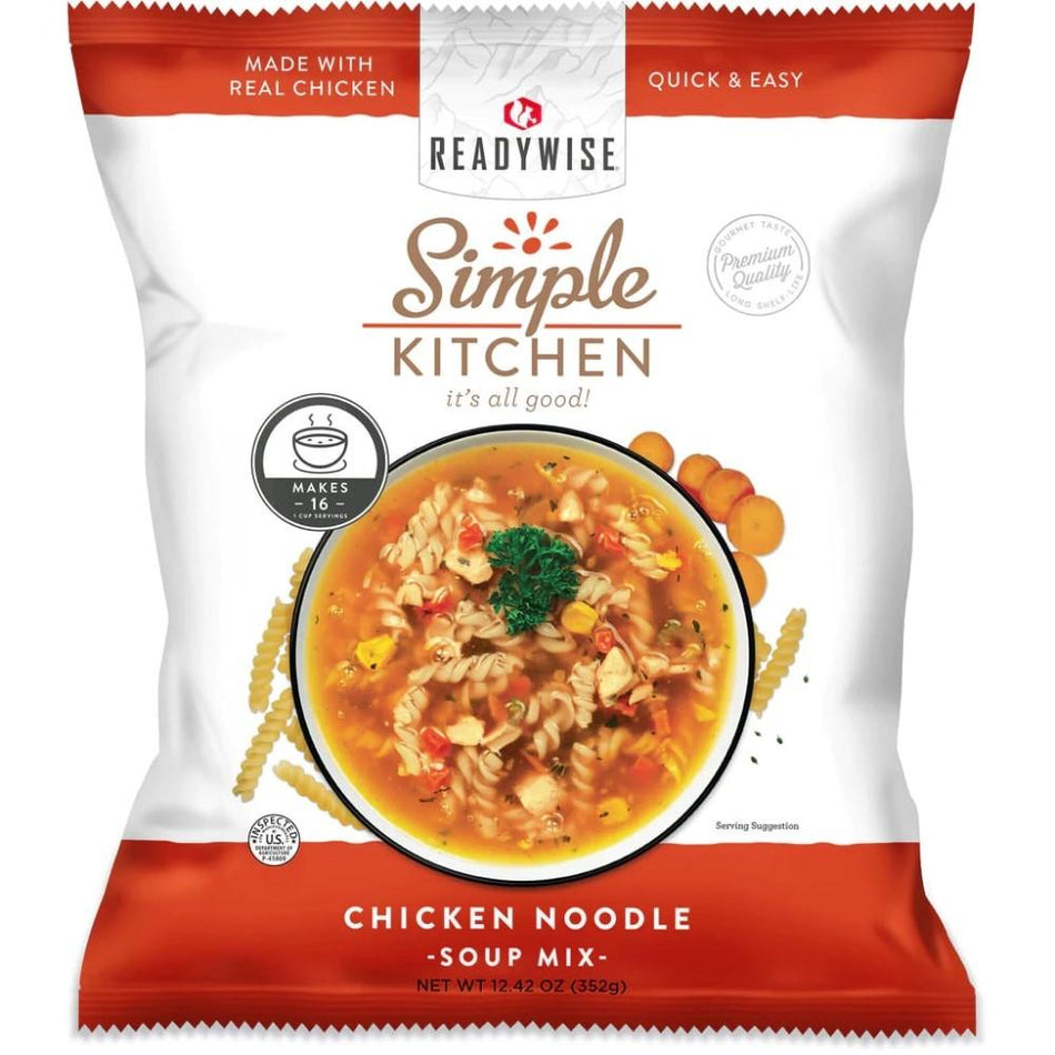 Readywise Simple Kitchen Homestyle Chicken Noodle Soup Mix