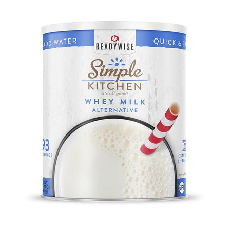 Readywise Simple Kitchen Whey Milk Alternative Large Can 93 Servings