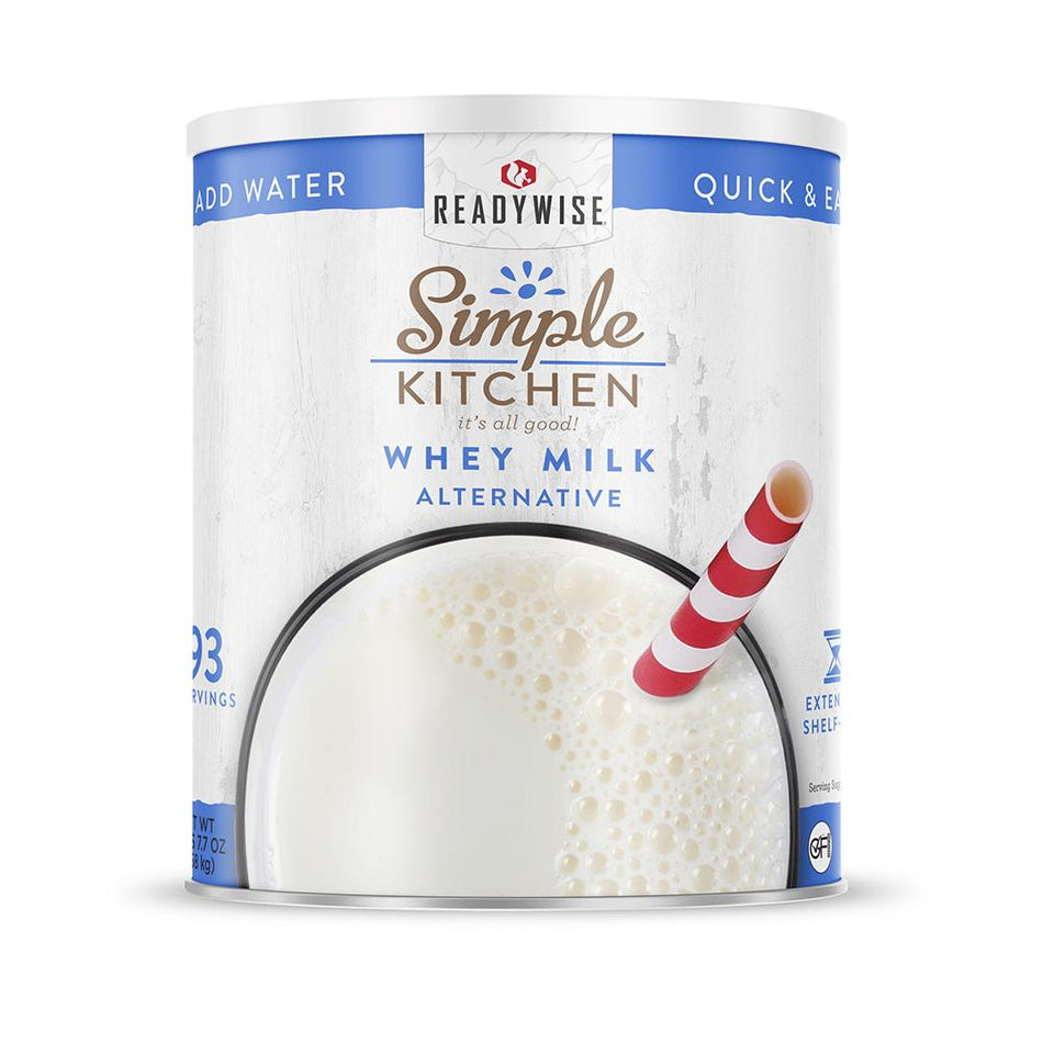 Readywise Simple Kitchen Whey Milk Alternative Large Can 93 Servings