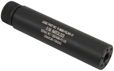 Guntec AR15 Barrel Shroud Fake Suppressor Slip Over Black