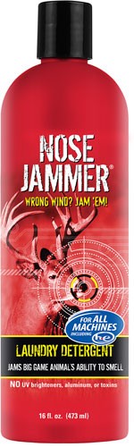Nose Jammer HE-Compatible Scent-Free Laundry Detergent 16 oz