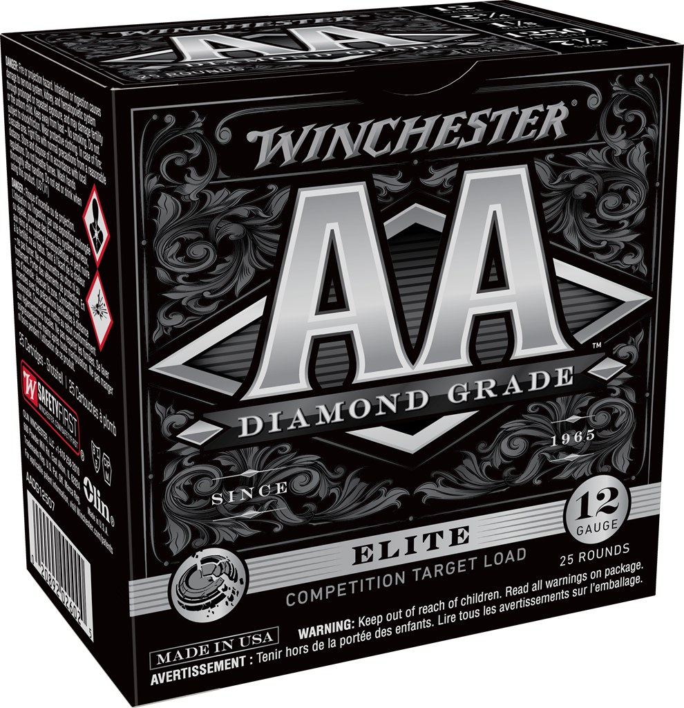 Winchester AADG12507 AA Diamond Grade 12 Gauge 2-3/4 1-1/8oz #7.5 1250 fps