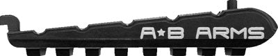 AB Arms Picatinny T-Rail Section IWI Tavor Aluminum Black