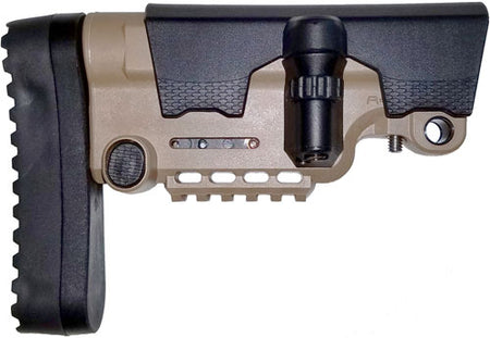 AB Arms Urban Sniper Stock X with Urban Recoil Pad Flat Dark Earth